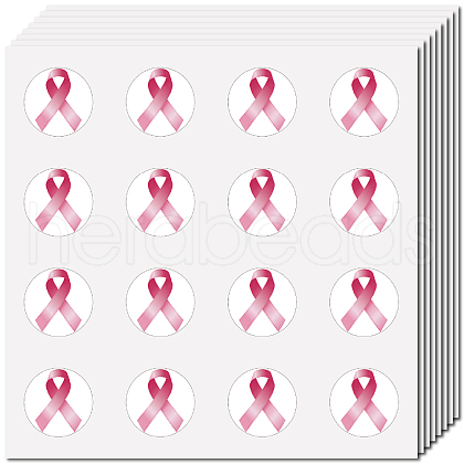8 Sheets Plastic Waterproof Self-Adhesive Picture Stickers DIY-WH0428-101-1