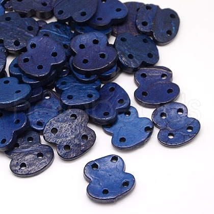 Dyed Wood Jewelry Findings Number 8 Shaped Coconut Chandelier Components Links COCO-O004-H04-1