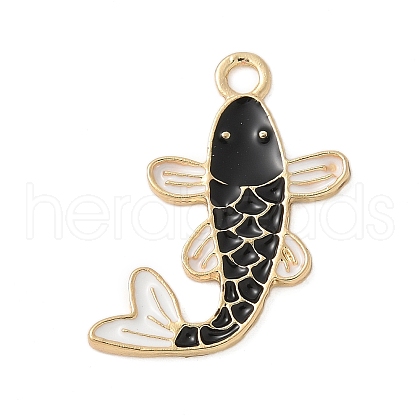 Alloy Enamel Pendants ENAM-A009-01G-03-1