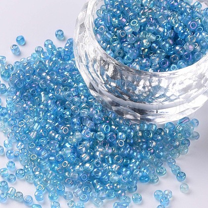 12/0 Round Glass Seed Beads SEED-US0003-2mm-163-1