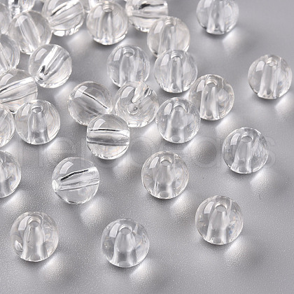 Transparent Acrylic Beads X-MACR-S370-A10mm-205-1