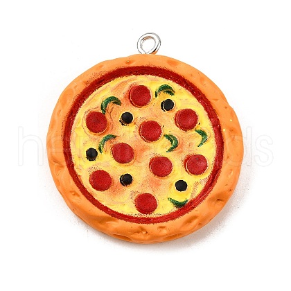 Opaque Resin Pendants CRES-D313-02P-1