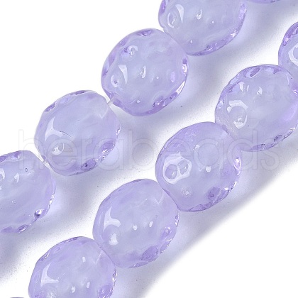 Handmade Lampwork Beads Strands LAMP-Z011-01C-1