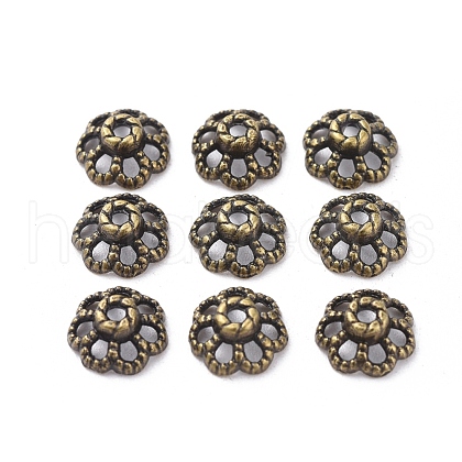 Tibetan Style Bead Caps MLF0761Y-1