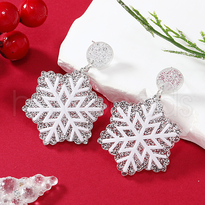 Christmas Acrylic Stud Earrings SK8065-5-1