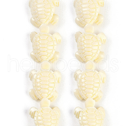 Synthetic Coral Carved Beads Strands CORA-L020-E-06-1