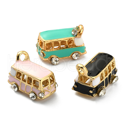 15Pcs 3 Colors Alloy Pendants ENAM-CJ0002-26-1