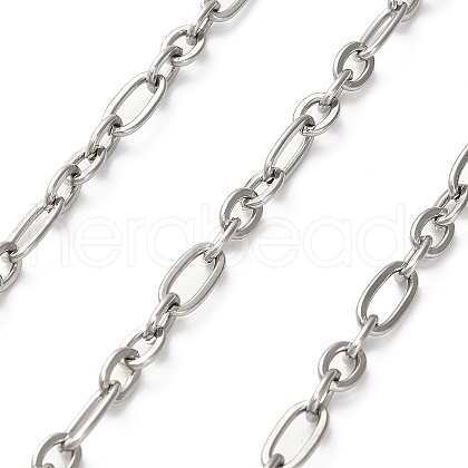 304 Stainless Steel Figaro Chains CHS-A016-72P-A-1