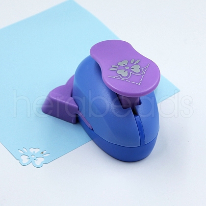 Plastic Paper Corner Craft Hole Punches PW-WG87153-04-1
