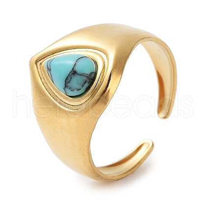 Ion Plating(IP) 304 Stainless Steel Ring RJEW-B059-11G-01-1