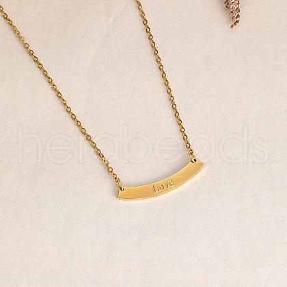 Stainless Steel Pendant Nacklaces AQ4914-2-1