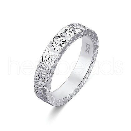925 Sterling Silver with Micro Pave Cubic Zirconia Rings UR9456-17-1