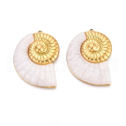 Resin Pendants STAS-N111-10G-1