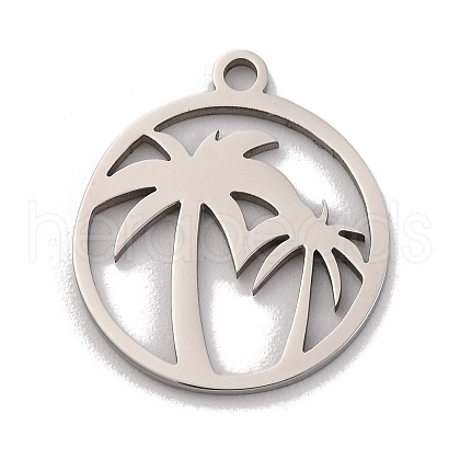 Non-Tarnish 201 Stainless Steel Pendants STAS-U016-07P-1