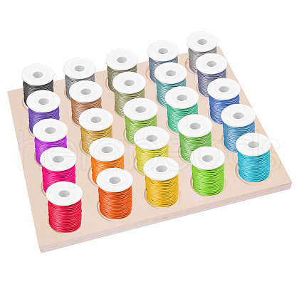 Wooden Yarn Tray AJEW-WH0473-44-1