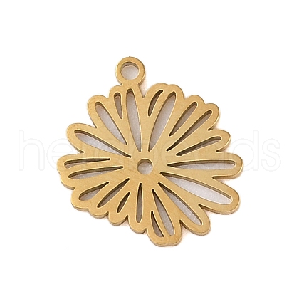 304 Stainless Steel Pendants STAS-S139-06G-04-1