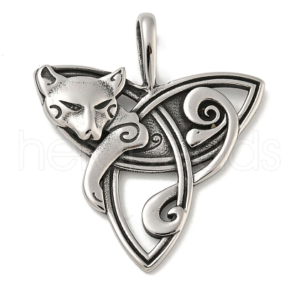 316 Surgical Stainless Steel Pendants STAS-Z073-96AS-1