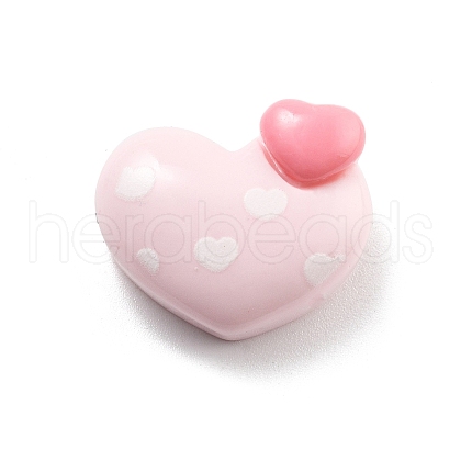 Opauqe Resin Cabochon CRES-I039-01G-1