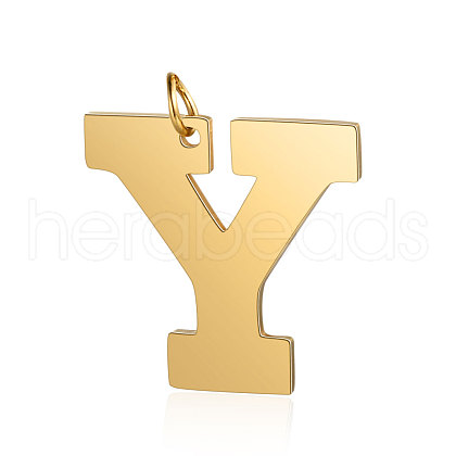 201 Stainless Steel Pendants STAS-S105-T585G-Y-1