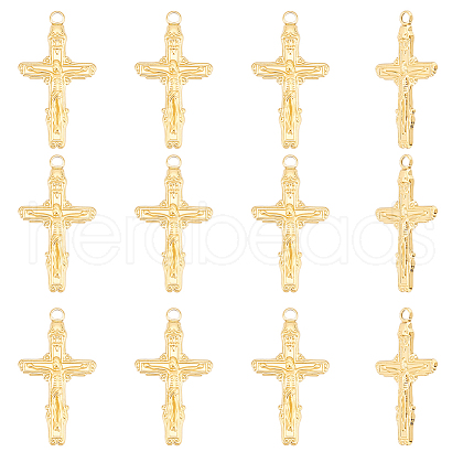 Unicraftale 12Pcs Ion Plating(IP) 304 Stainless Steel Pendants STAS-UN0045-07-1