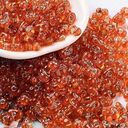 Glass Seed Beads SEED-A033-01B-02-1