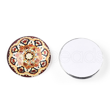 Glass Cabochons GGLA-T004-10-49-1