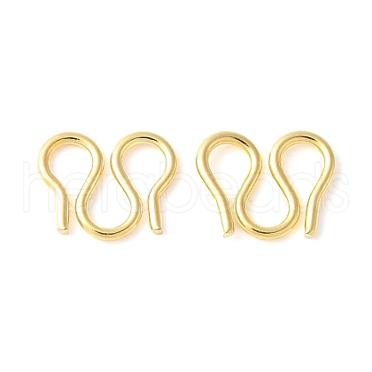304 Stainless Steel S-Hook Clasps STAS-Z124-04C-G-1