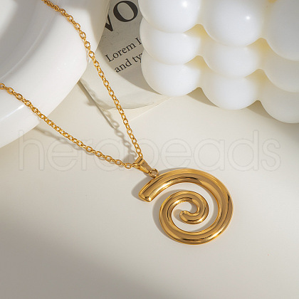 Stainless Steel Pendant Necklaces for Women EG5545-1-1