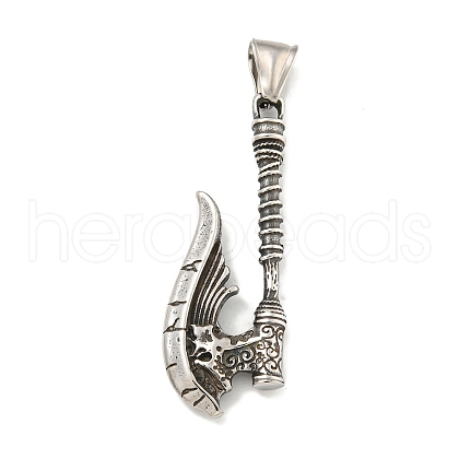 316 Surgical Stainless Steel Pendants STAS-E212-112AS-1