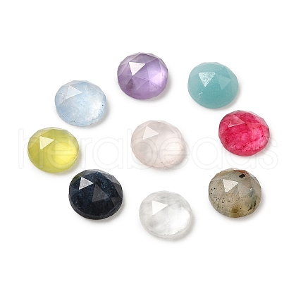 Natural Mixed Gemstone Cabochons G-G835-A03-1