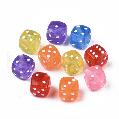 Transparent Acrylic Beads X-MACR-N012-02-1
