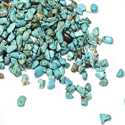 Synthetic Turquoise Chip Beads G-O103-04A-1