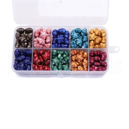 10 Grids 10 Colors Wax Granule Set PW-WG60285-22-1