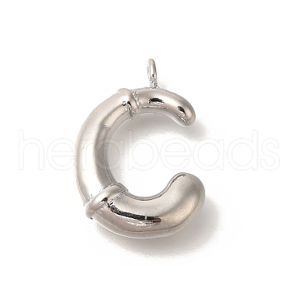 Rack Plating Brass Pendants KK-I722-08P-C-1