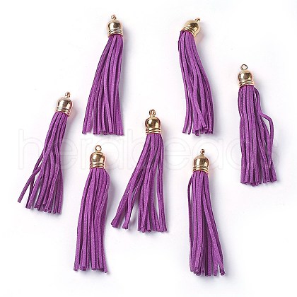Faux Suede Tassel Pendant Decorations FIND-T003-A34-1