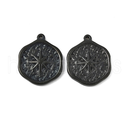Ion Plating(IP) 304 Stainless Steel Pendants STAS-G242-19B-1