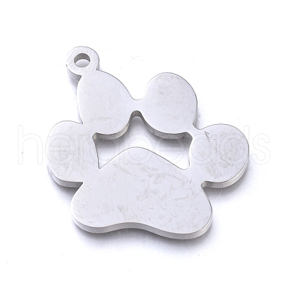 Non-Tarnish 304 Stainless Steel Pendants STAS-L245-019A-P-1