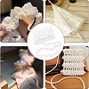 Gorgecraft 10 Yards Polyester Pleated Lace Trim OCOR-GF0003-52C-5