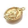 Ion Plating(IP) 304 Stainless Steel Pendants STAS-P371-048G-2