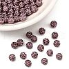 Polymer Clay Rhinestone Beads RB-A053-4mm-10-1