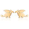 Cute Mini Flying Dragon Animal Earrings for Girls - Stainless Steel. ST7731318-1