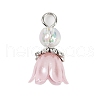 ABS Plastic Pearl with Acrylic Pendants PALLOY-JF03603-3