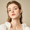 ARRICRAFT 12Pcs 6 Colors Plastic Dangle Earrings EJEW-AR0001-10-7