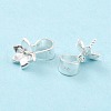 925 Sterling Silver Peg Bails STER-Z001-020S-4