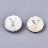Natural Freshwater Shell Beads SHEL-S266-12Y-2