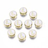 Alloy Enamel Beads ENAM-N052-006-01L-RS-1