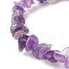 Chip Gemstone Stretch Beaded Bracelets for Kids BJEW-JB06305-3