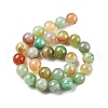 Natural Multi-Color Agate Beads Strands G-A261-B17-14mm-3