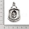 Retro 304 Stainless Steel Big Pendants STAS-I205-38AS-04-3