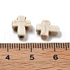 Crackle Opaque Acrylic Beads OACR-Z026-09-3